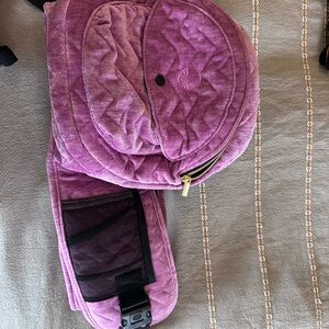 Purple Quilted baby gear